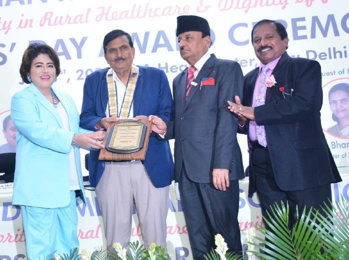 Dr Bharti Kashyap gets IMA Appreciation Award