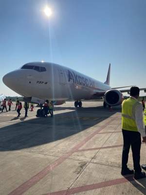 Akasa Air operates its maiden flight from Pune