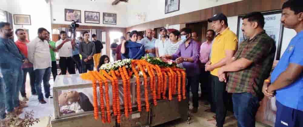 Chief Minister pays tributes to former JPSC Chairman and Ex- IPS Amitabh Chaudhary