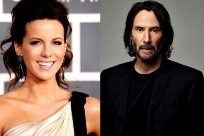 Kate Beckinsale praises Keanu Reeves for helping save her from Cannes wardrobe malfunction