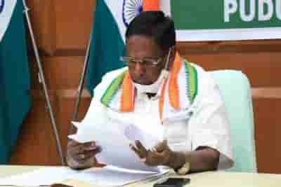 Tons of money, Central agencies used to topple Puducherry govt: Narayanasamy
