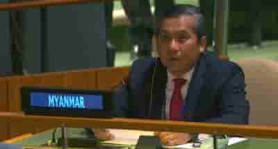 Myanmar envoy to UN defies military regime, denounces coup