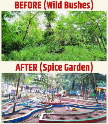 Ranchi Municipal Corporation revives an abandoned park in just 75hrs