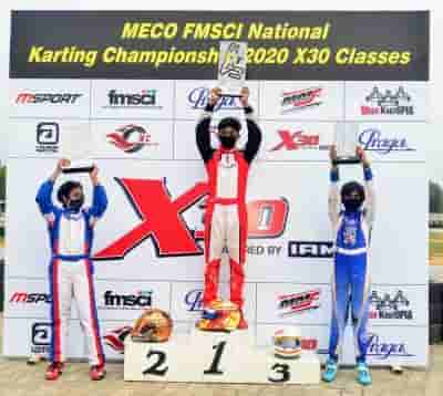Suriya, Ruhaan & Ishaan poised to clinch National Karting C'ship titles