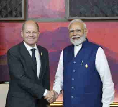 Modi, German Chancellor Scholz discuss trade, defence ties in Bali