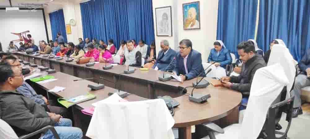 Meeting to conduct Matriculation and Intermediate Examination of Jharkhand Academic Council (JAC) held at Collectorate 