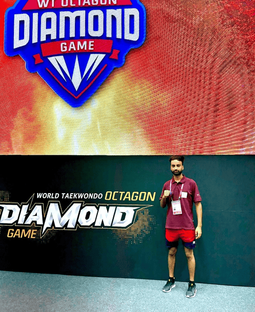 J&K taekwondo player Danish Manzoor signs contract with Bulgarian combat sports tech company