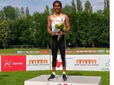 Hima sprints to 400m gold, 5th this month