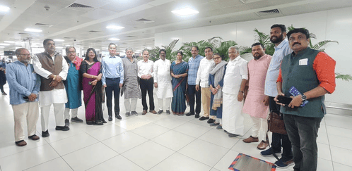 INDIA bloc MPs leave for Manipur to assess ground situation