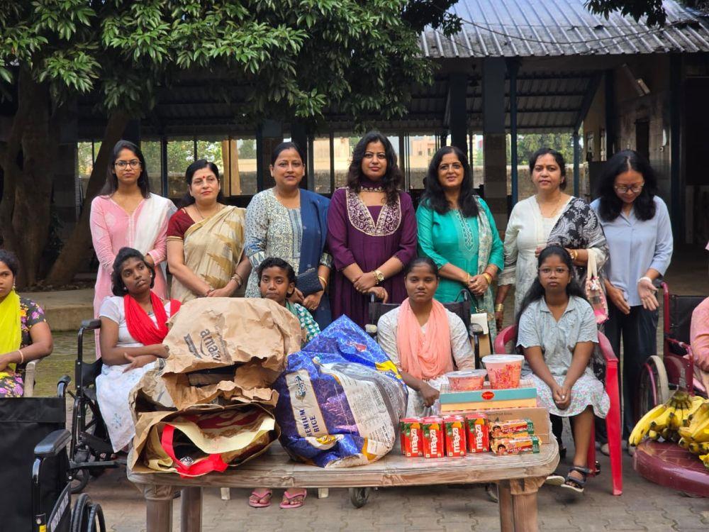 fowa-organises-charity-drive-at-cheshire-home-ranchi