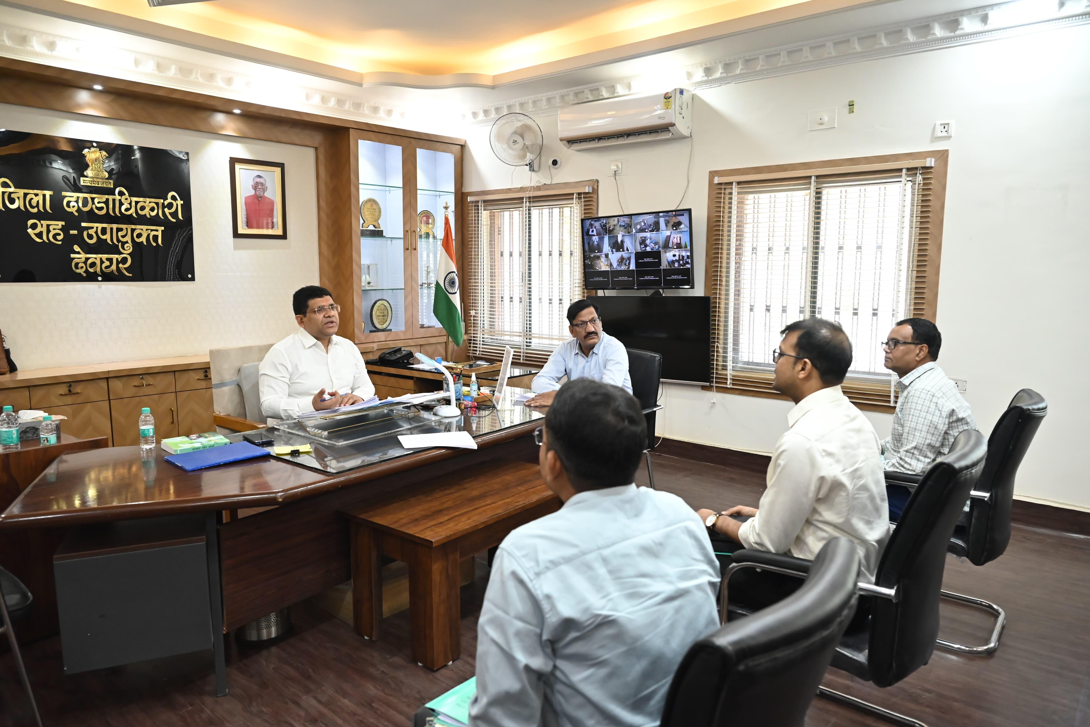 dc-strict-on-pending-legal-cases-in-deoghar-issues-directives-for-time-bound-resolution