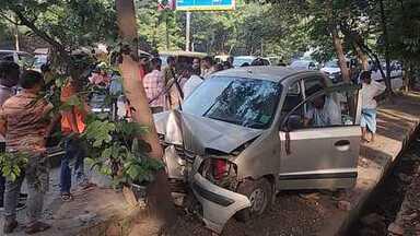 drowsy-driving-triggers-crash-in-jamshedpur-couple-injured