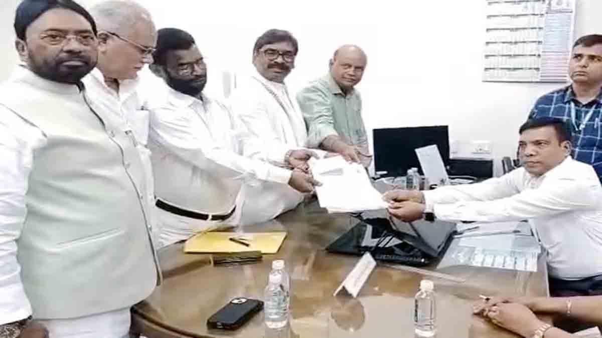 india-bloc-candidates-file-nominations-for-two-jharkhand-rs-seats-mlas-show-unity