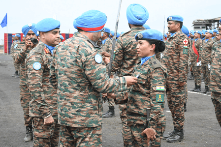 un-awards-medals-to-651-indian-peacekeepers-for-distinguished-service-in-dr-congo