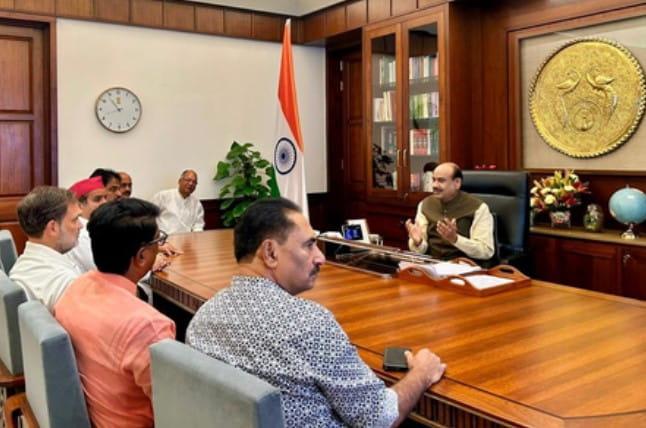 rahul-gandhi-opposition-mps-urge-lok-sabha-speaker-to-allow-debate-on-neet-row-and-protest-clashes