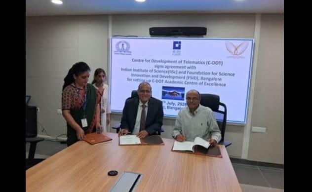c-dot-iisc-join-hands-to-launch-centre-of-excellence-for-6g-ai-and-quantum-telecom-research