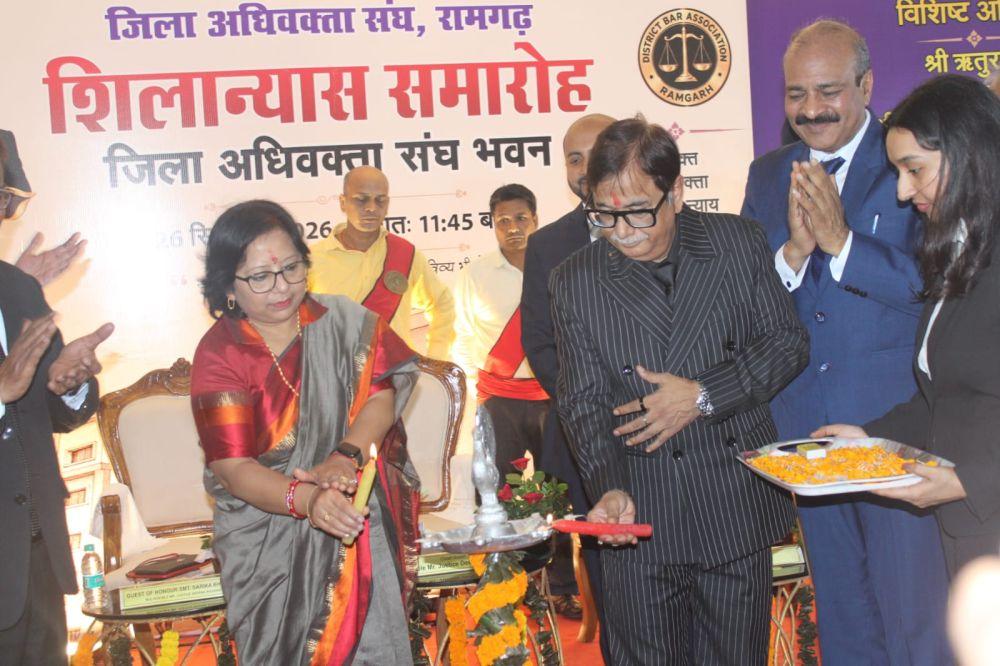 ramgarh-district-bar-association-gets-new-g3-building-jharkhand-hc-judge-lays-foundation-stone