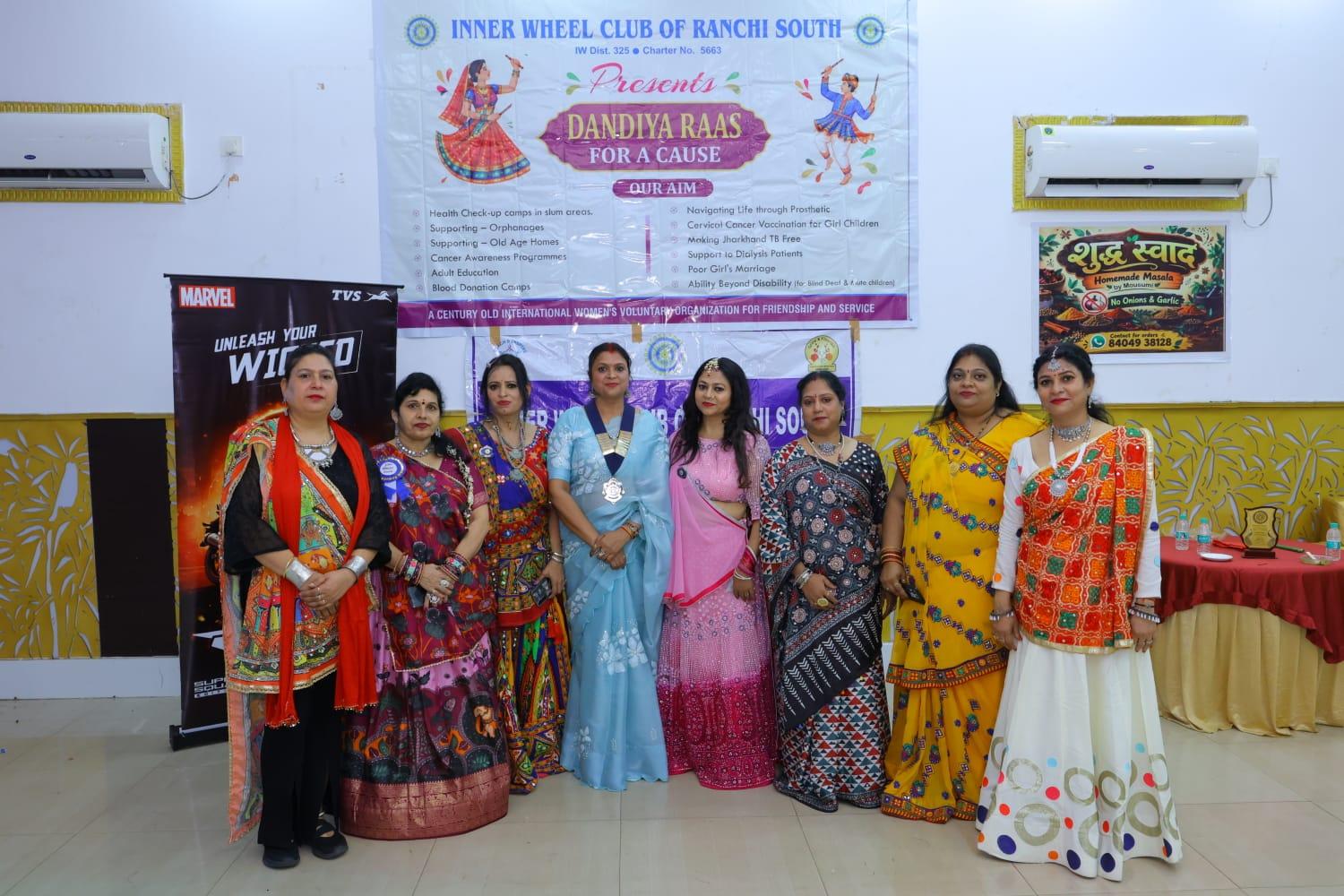 inner-wheel-club-of-ranchi-south-celebrates-dandiya-raas-for-a-cause-with-festivity-and-women-empowerment