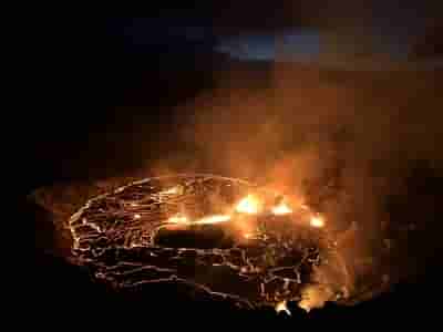 Hawaii's Kilauea volcano erupts, alert level elevated to warning