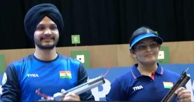 Shooting World Cup: Divya and Sarabjot win mixed team pistol gold in Baku