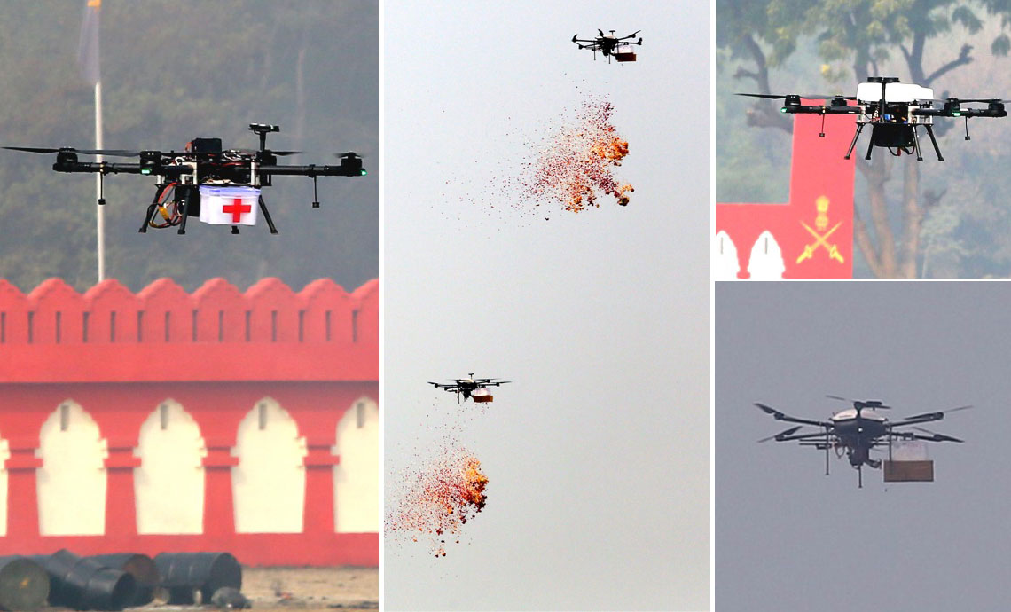 Offensive drones now part of Indian Army's autonomous weapon systems