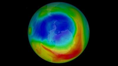 Large Antarctic ozone hole persisting into November: Scientists