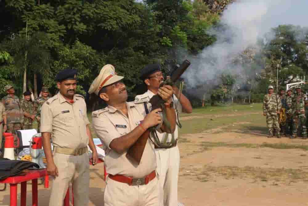 Ranchi Police alert regarding Durga Puja, mock drill to deal with miscreants