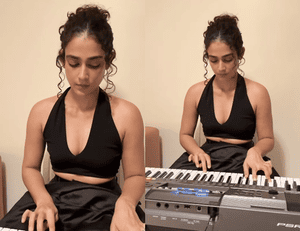 Aakanksha Singh enchants fans with piano cover of 'Hawayein' from 'Jab Harry Met Sejal'