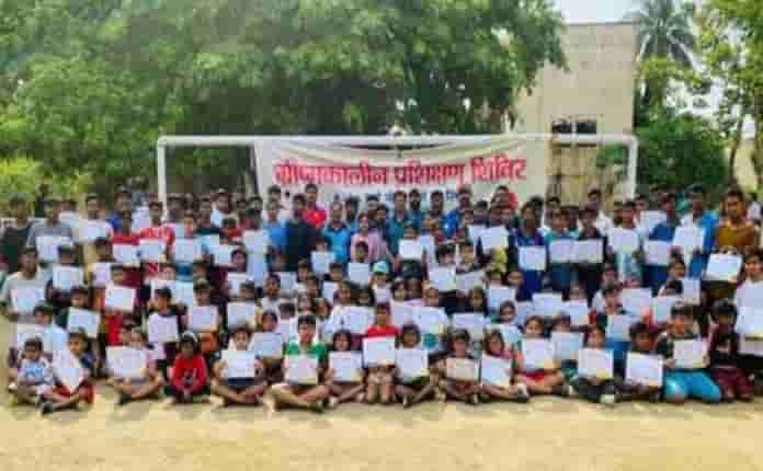 CCL’s summer volleyball and cricket training camp concluded, 140 children participated