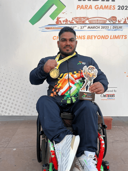KIPG: Son of a vegetable vendor, Bihar’s Jhandu Kumar eyes Worlds, 2028 Paralympics