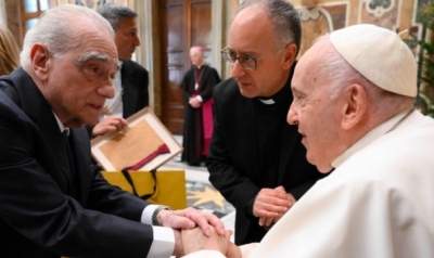 Scorsese meets Pope, announces he will make a film on Jesus
