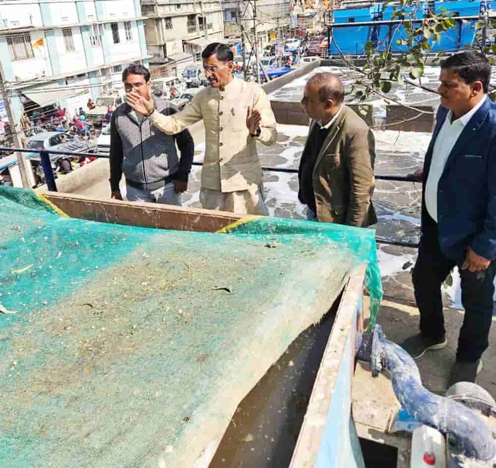 Sewerage plant ready for Bada Talab, 30 lakh liters to be cleaned every day – MP Sanjay Seth