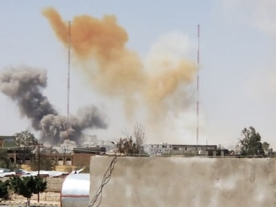 Airstrikes hit Houthi military site in Yemen's capital