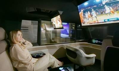 LG Display showcases 1st autonomous concept car with futuristic displays