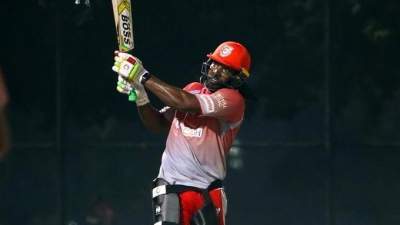 IPL: Gayle back in training, recovers for stomach bug
