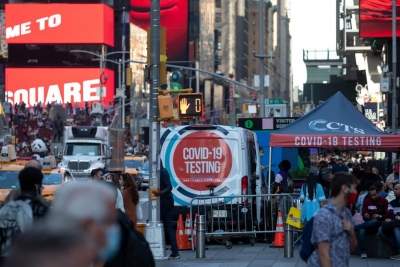 NYC raises Covid alert level to medium