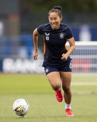 Bala Devi returns to footballing action for Rangers FC in Scotland