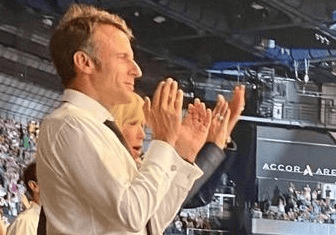 French rioters loot high-end retail shops as Macron attends Elton John concert