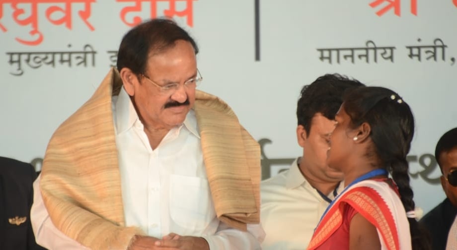 Vice President Naidu lauds Jharkhand's achievement in cleanliness
