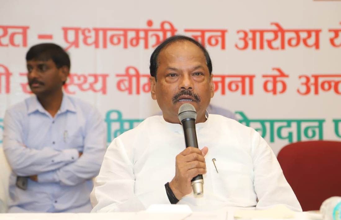 CM Das calls for collective effort to make Jharkhand a role model in implementation of Ayushman Scheme