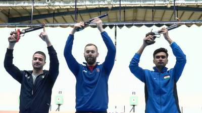 ISSF World Cup: Varun Tomar wins bronze in 10m Air Pistol