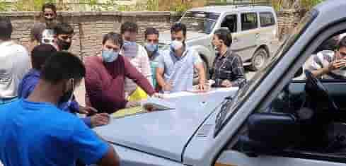 District administration conducts special vehicle checking drive