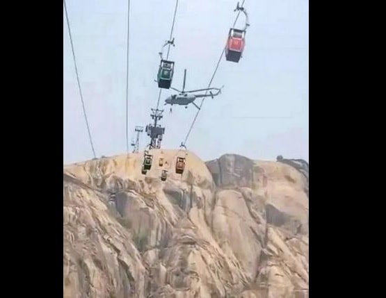 Deoghar ropeway accident: Two dead, 12 still trapped, more than 30 rescued so far