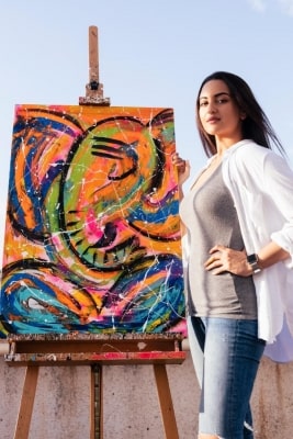 Sonakshi Sinha has always been 'low-key' about her art