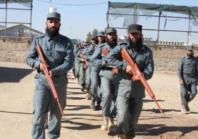 700 security personnel commissioned to Afghan forces