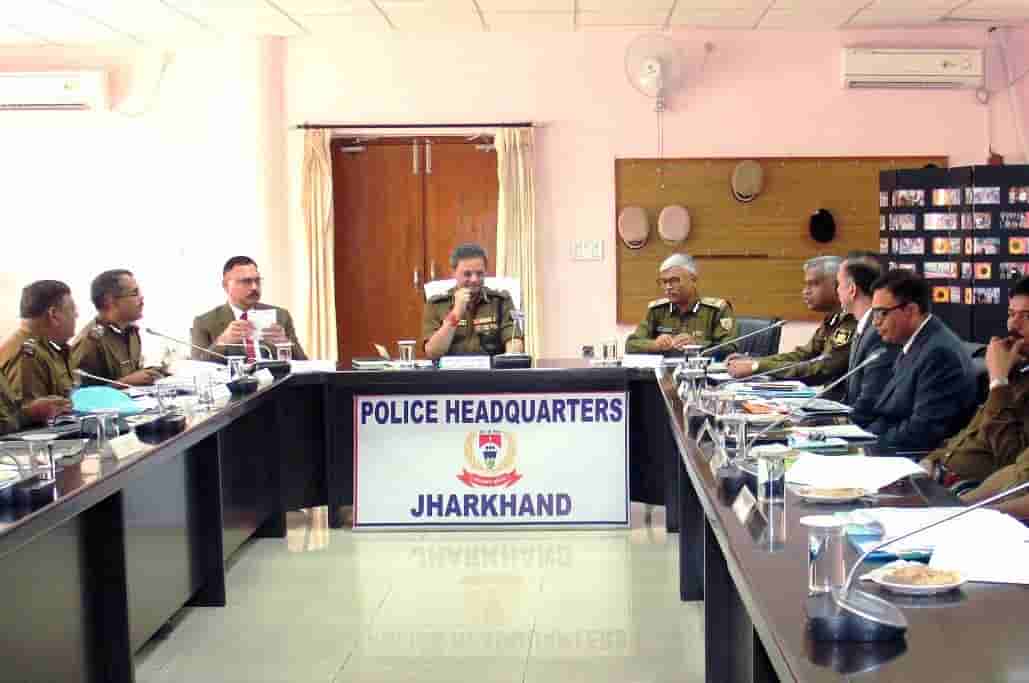 Inter state coordination meeting over assembly polls held at police headquarters