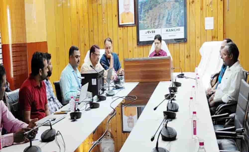 Randomization of assembly constituencies of Ranchi parliamentary constituency