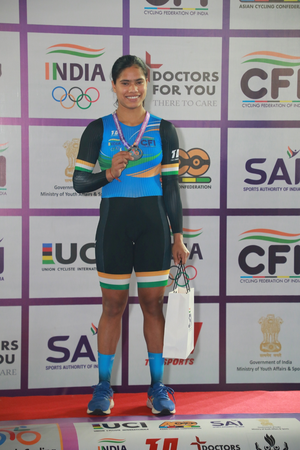 Asian Track Cycling C'ships: Indian cyclists claim 2 gold, 1 silver and 1 bronze on Day 3