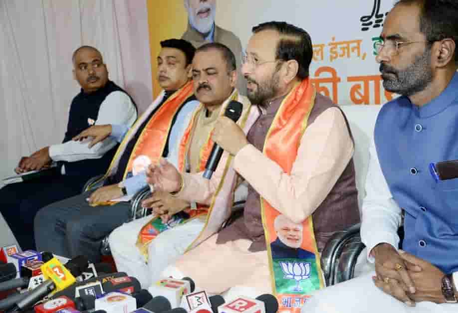 Javdekar exudes confidence of BJP reaching its goal of ‘Ab Ki Baar 65 paar’