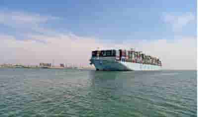 Tanker refloated after running aground in Suez Canal